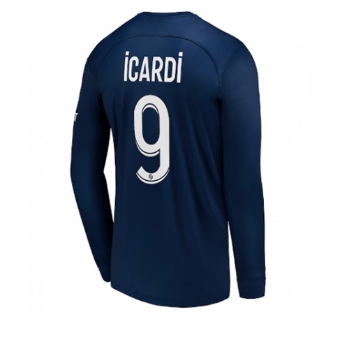 Dres Paris Saint-Germain Mauro Icardi #9 Domaci 2022-23 Dugi Rukav